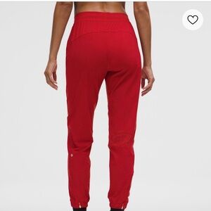 Lululemon Athletica Red Track Pants